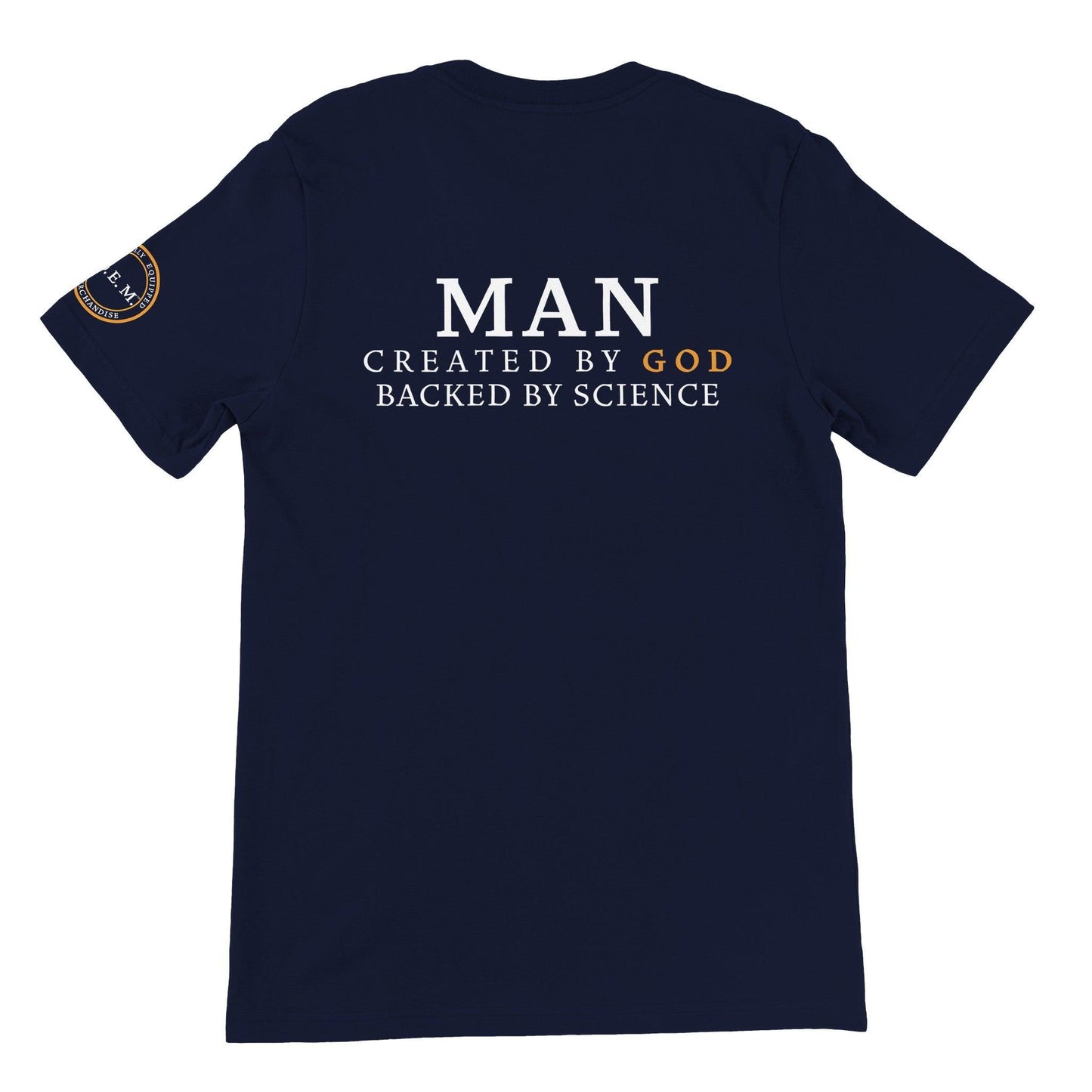 Men's T-Shirt - Created by God - Originally Equipped