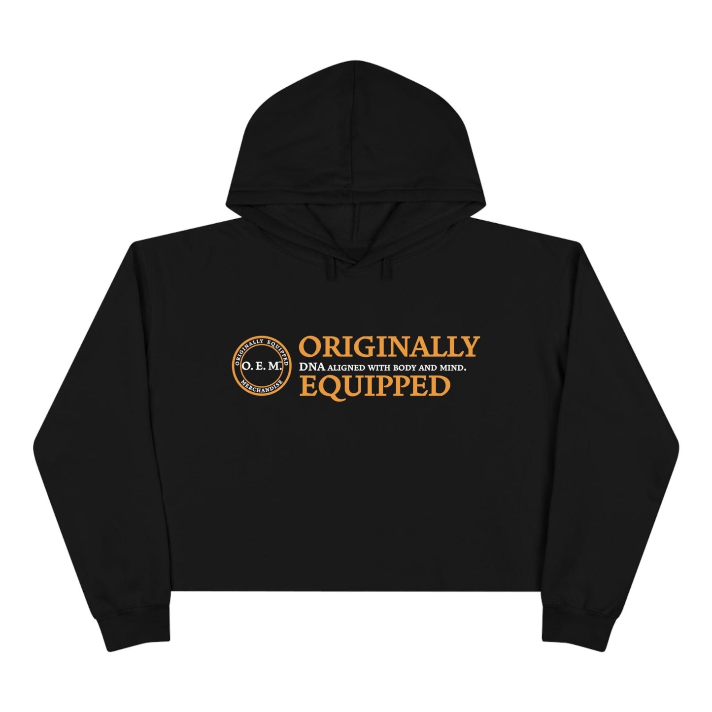 Women's Crop Hoodie - DNA Aligned - Originally Equipped