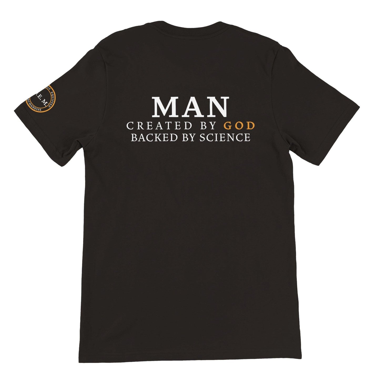 Men's T-Shirt - Created by God - Originally Equipped