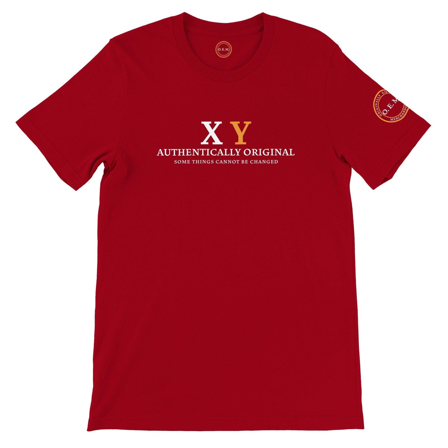 Men's T-Shirt - Some Things Cannot be Changed - Originally Equipped
