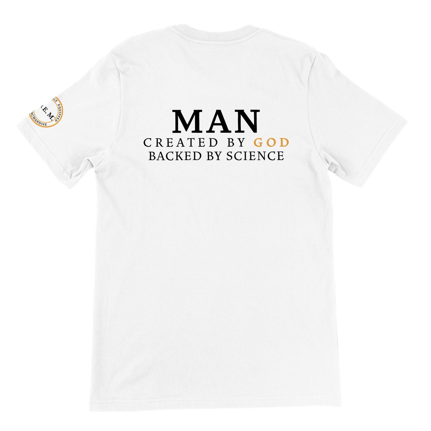 Men's T-Shirt - Created by God - Originally Equipped