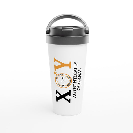 Travel Mug - Authentically Original XY - Originally Equipped