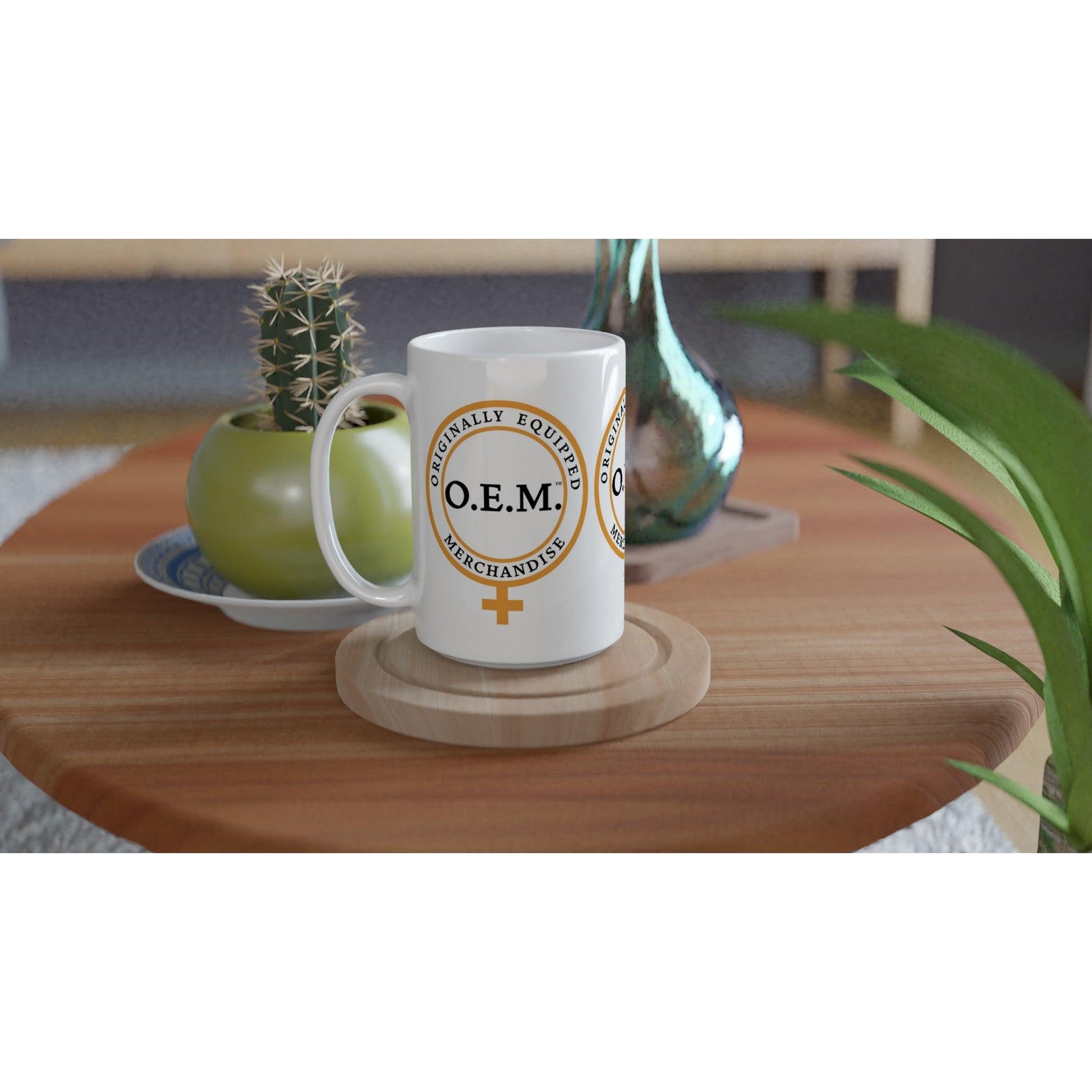 Coffee Mug - Ceramic 15oz for Women - Originally Equipped