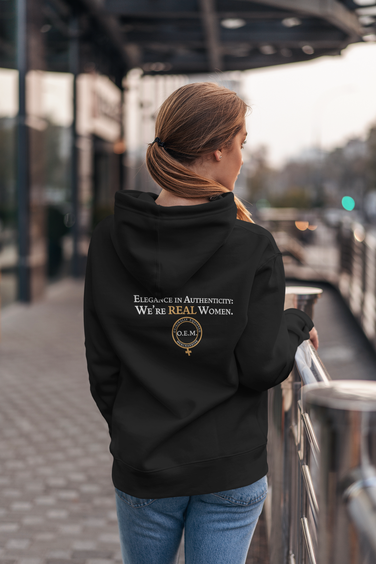 Premium Women's Pullover Hoodie - Elegance in Authenticity | Originally Equipped